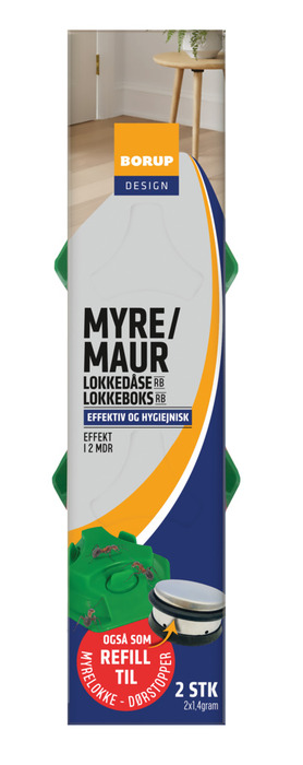 Borup Expert maurlokkeboks refill 2 stk.
